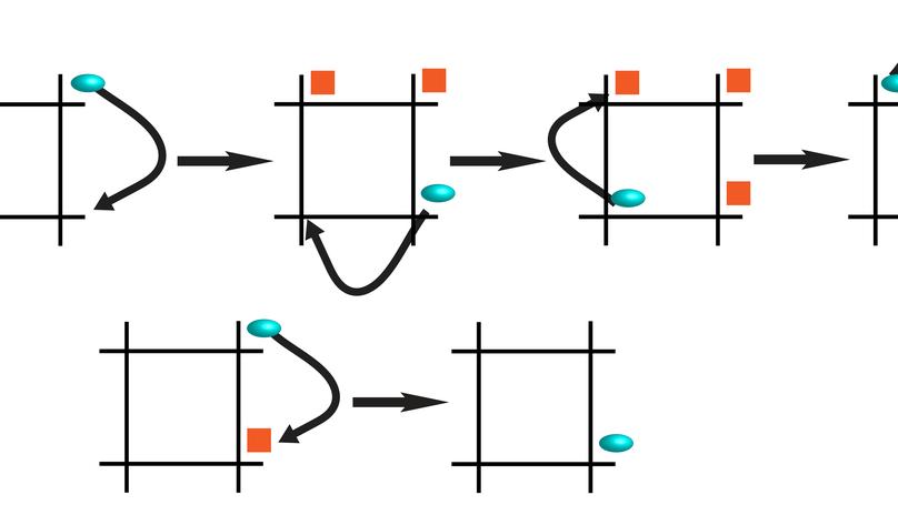 Fractons from polarons